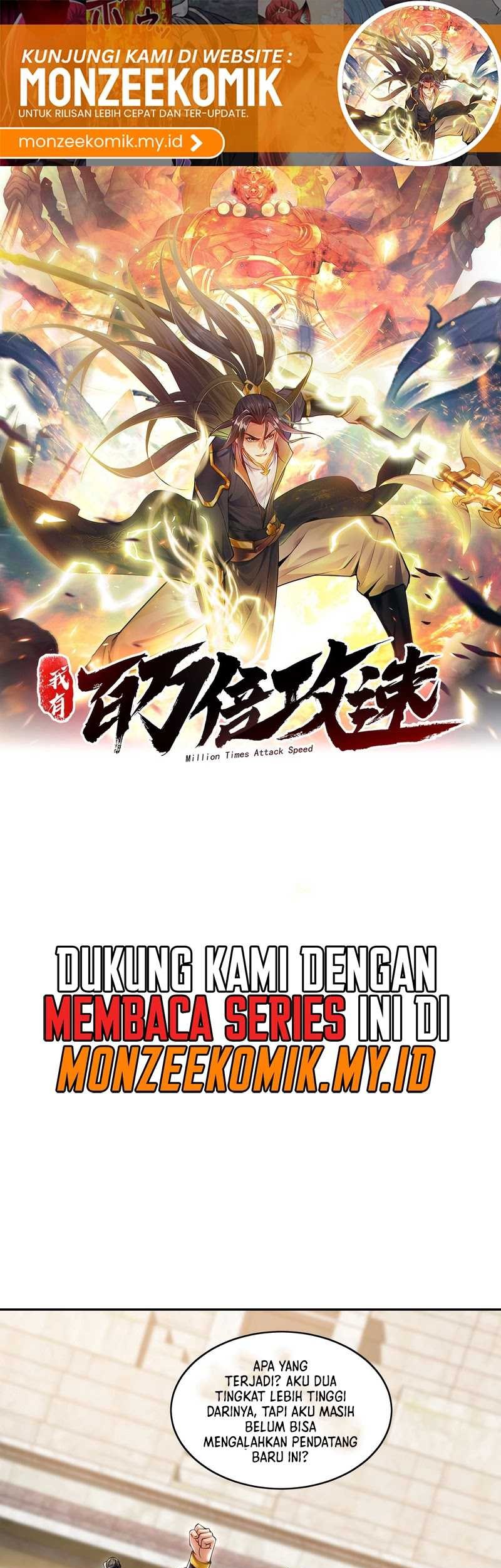 1 Million Times Attack Speed chapter 31 halaman 2