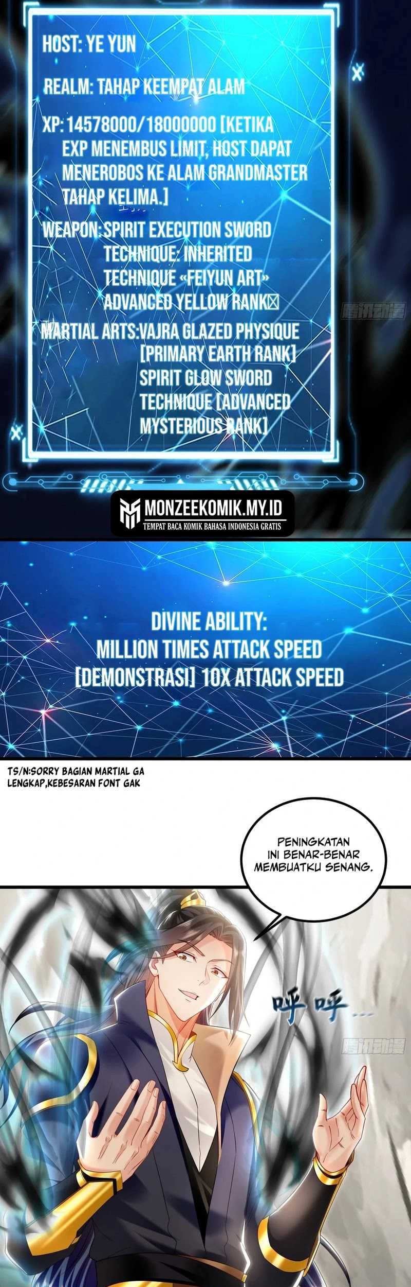 1 Million Times Attack Speed chapter 34 halaman 8