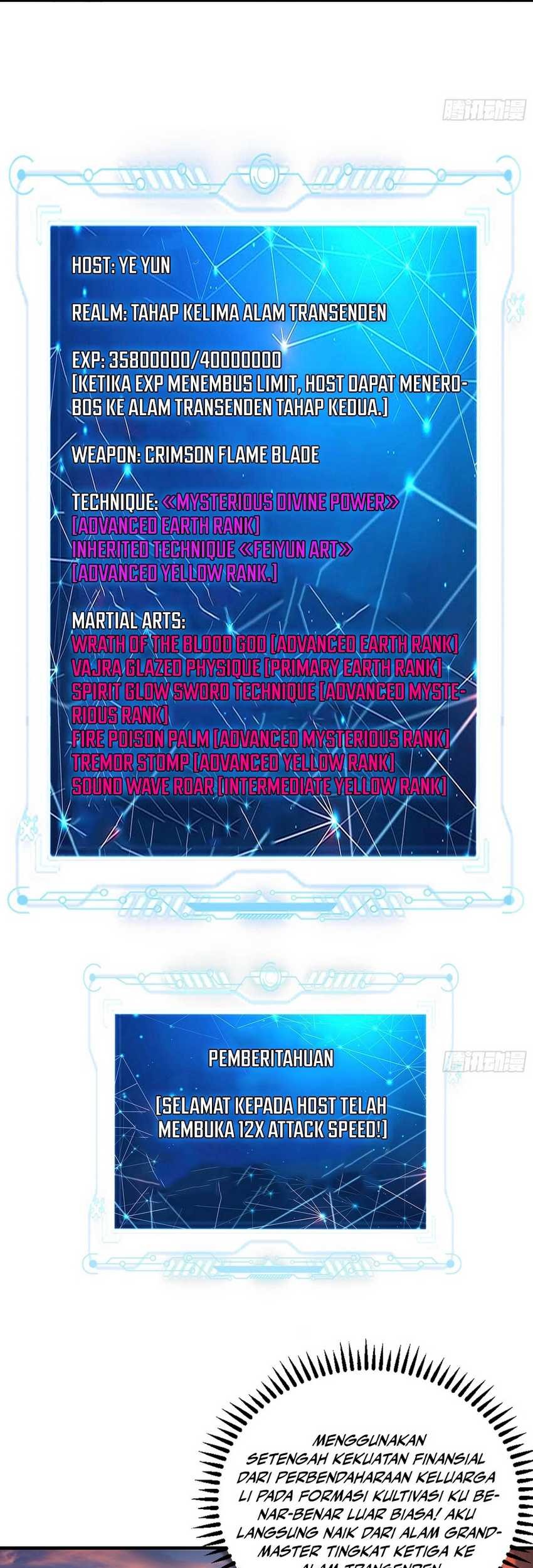 1 Million Times Attack Speed chapter 44 halaman 37