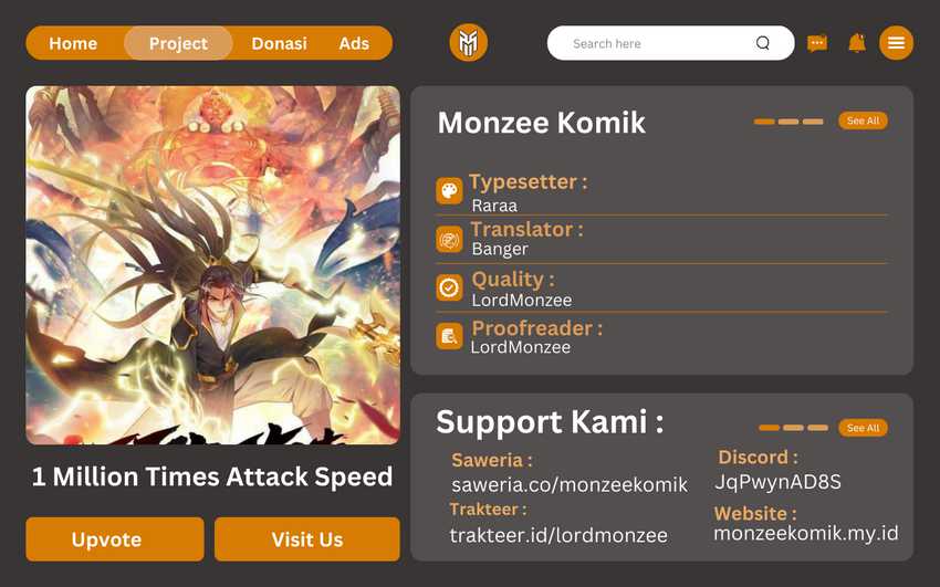 1 Million Times Attack Speed Bab 64 halaman 1