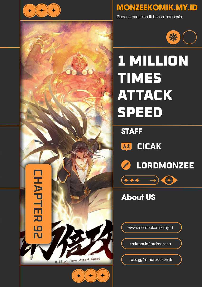 1 Million Times Attack Speed chapter 92 halaman 1