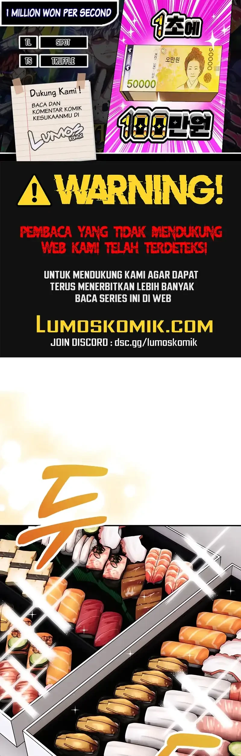 1 Million Won Per Second Bab 3 halaman 1