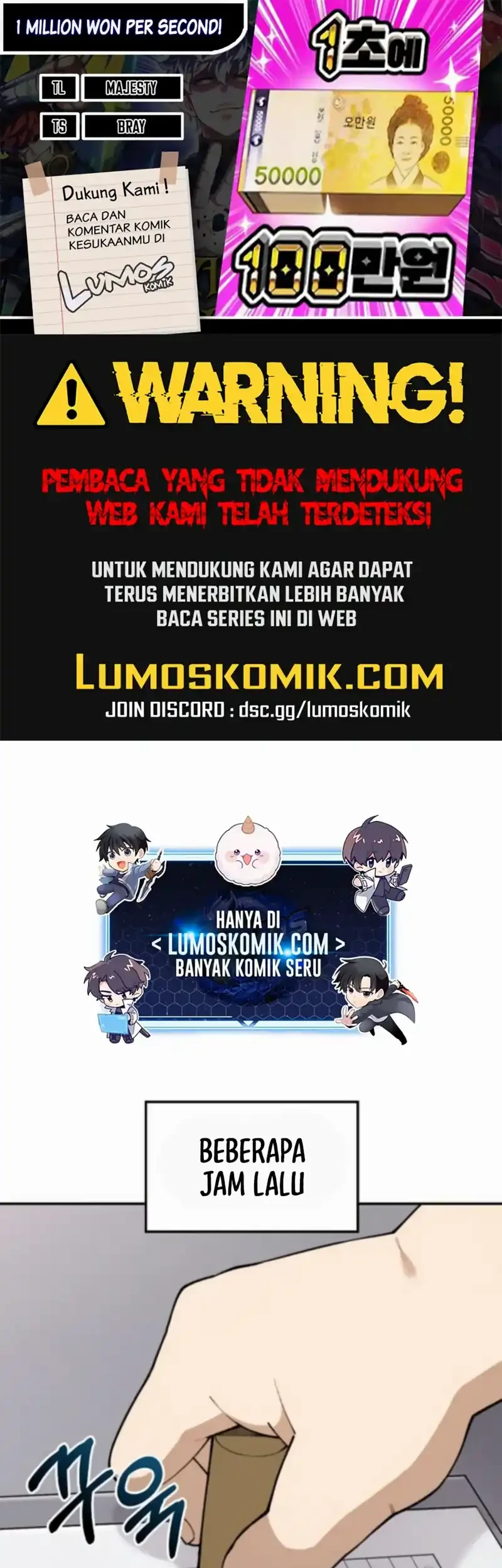 1 Million Won Per Second Bab 8 halaman 1
