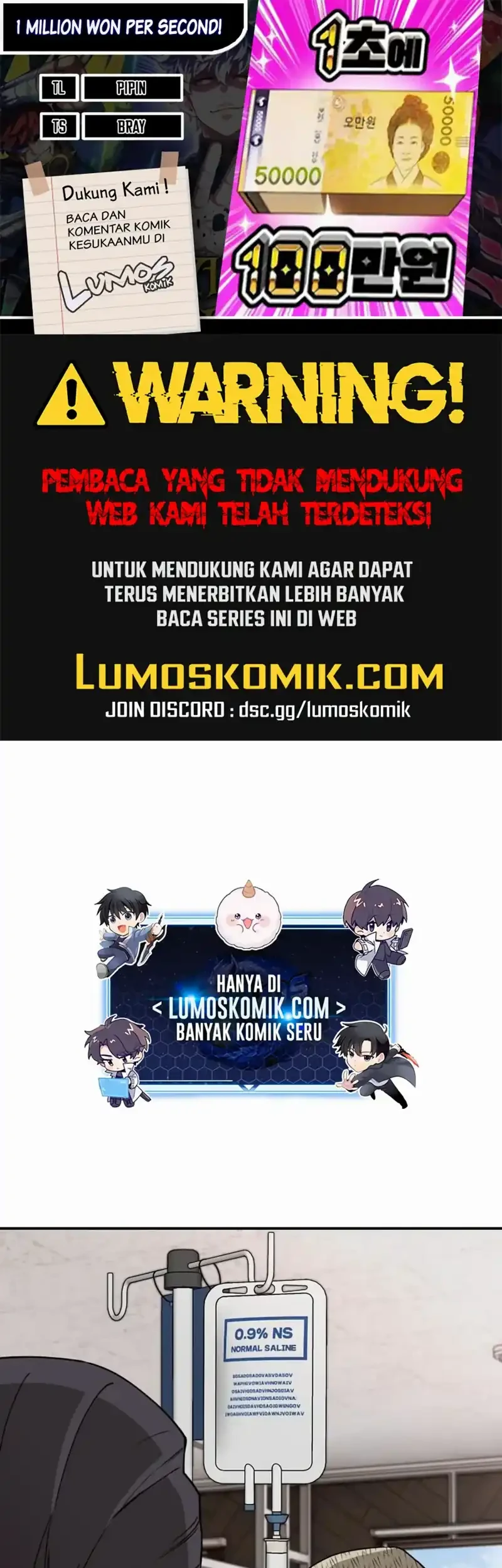 1 Million Won Per Second Bab 9 halaman 1