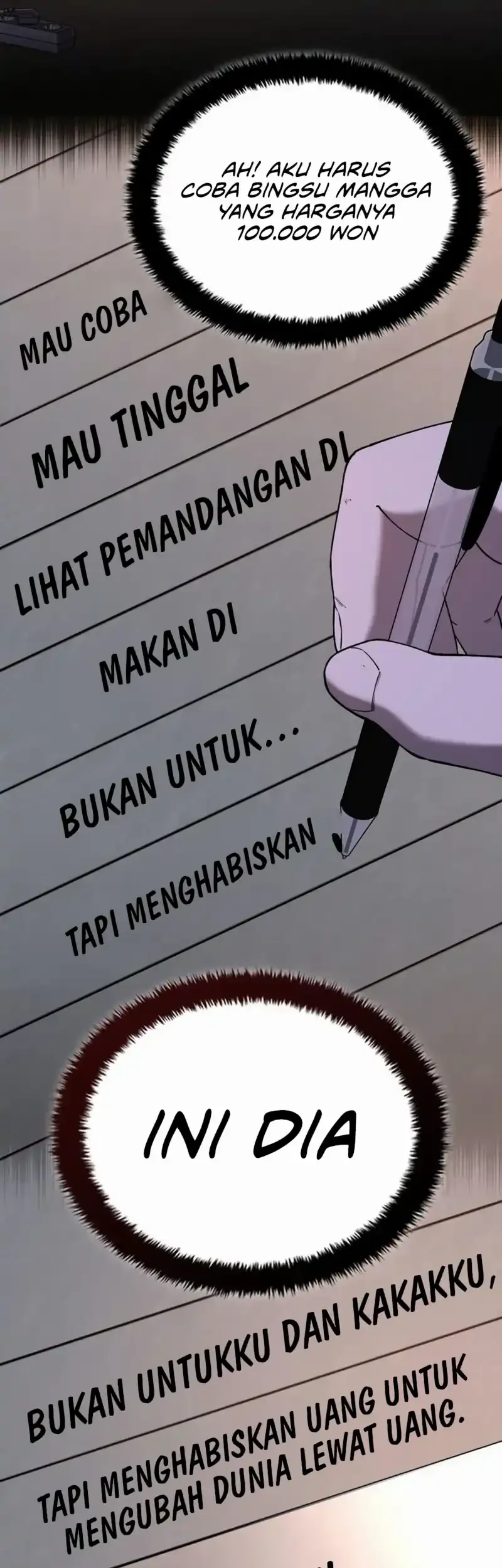 1 Million Won Per Second Bab 9 halaman 56