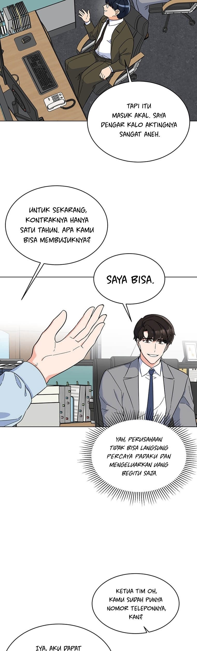 1st Year Max Level Manager chapter 54 halaman 12
