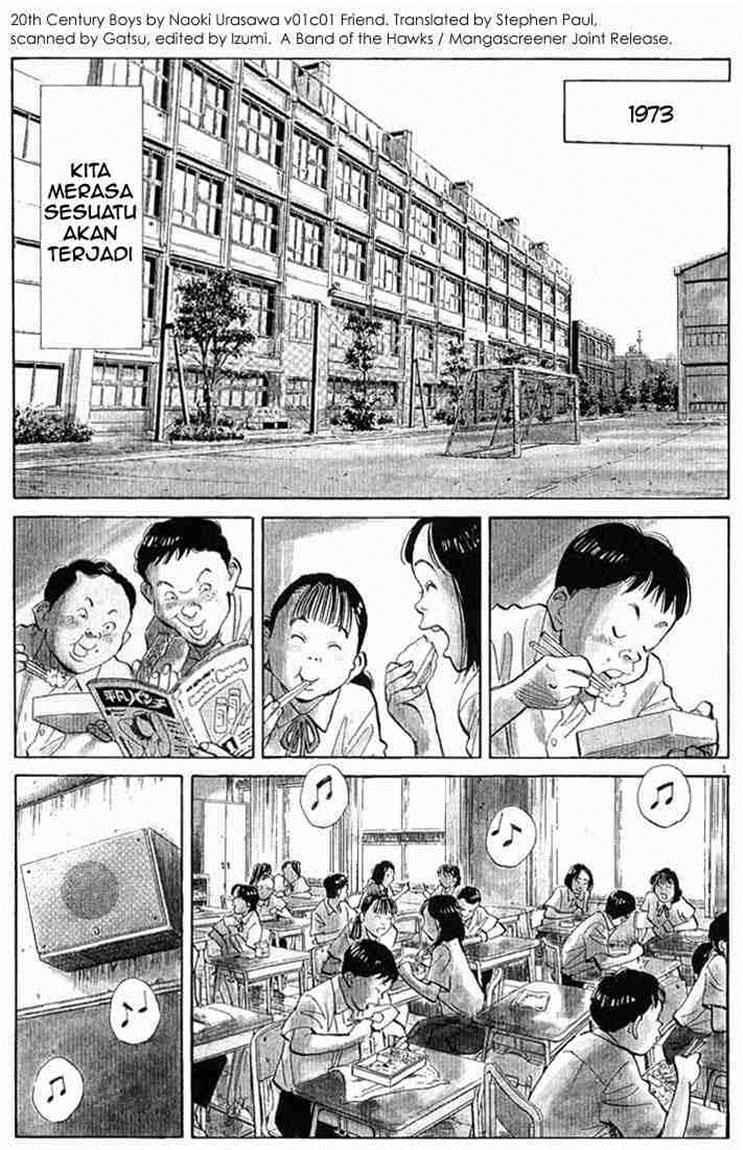 20th Century Boys chapter 1 halaman 4
