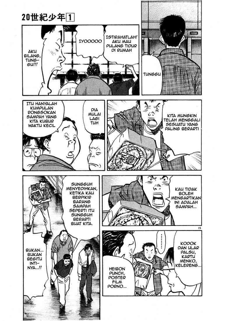 20th Century Boys chapter 10 halaman 15