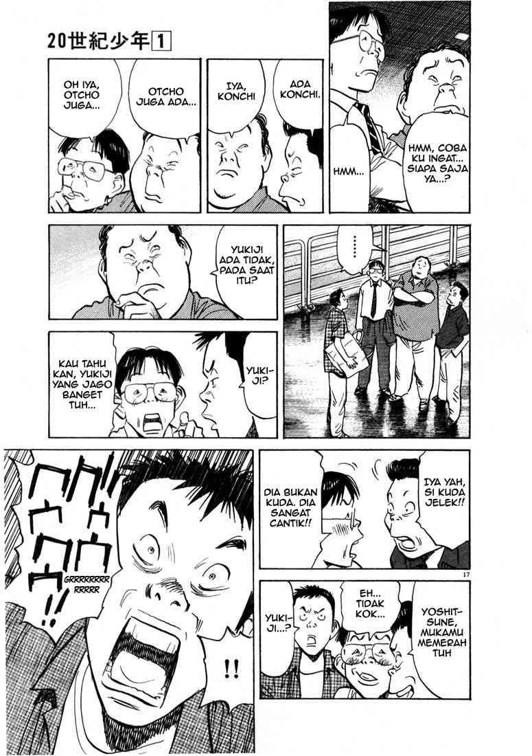 20th Century Boys chapter 10 halaman 17