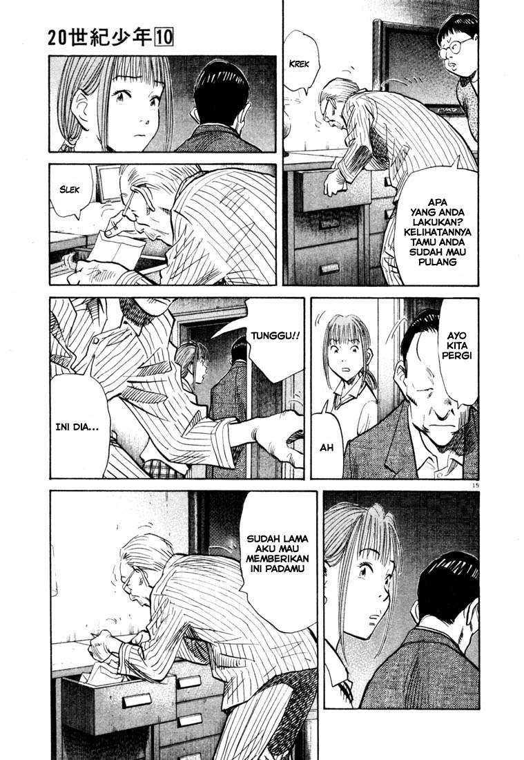 20th Century Boys Bab 108 halaman 16