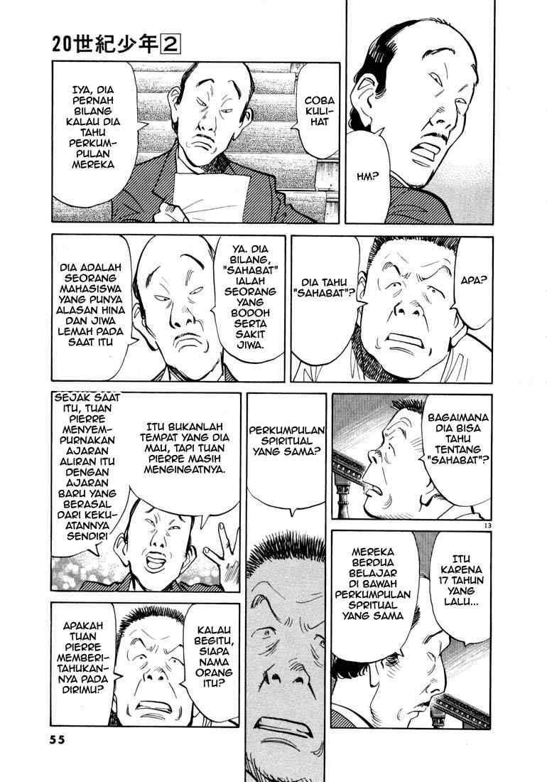 20th Century Boys chapter 13 halaman 14