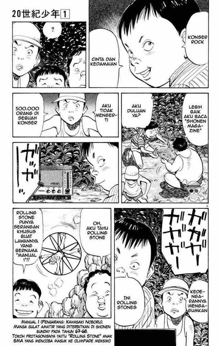 20th Century Boys chapter 3 halaman 7