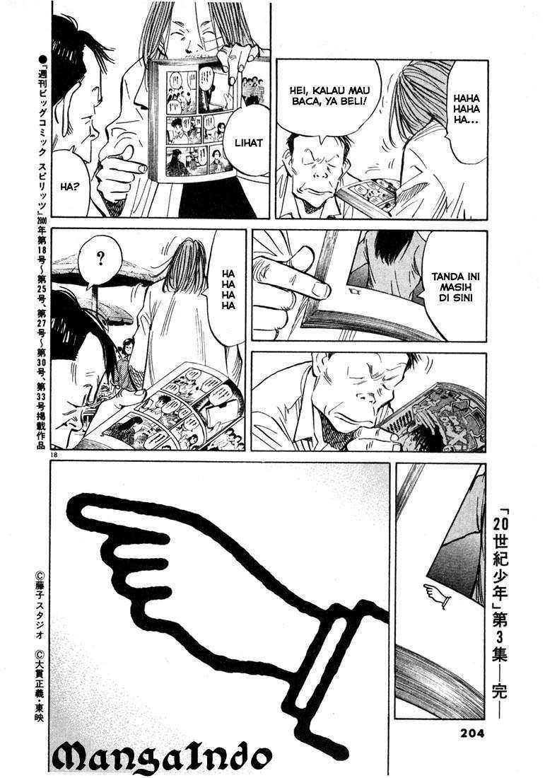 20th Century Boys chapter 32 halaman 19