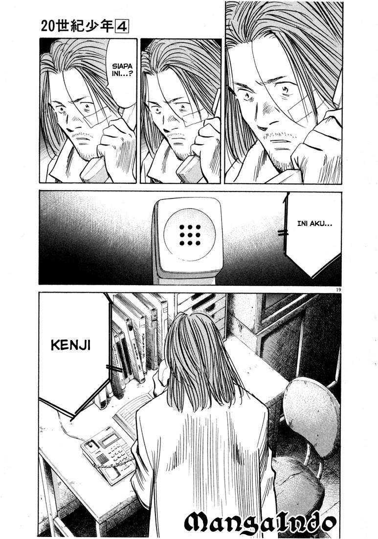 20th Century Boys Bab 35 halaman 21