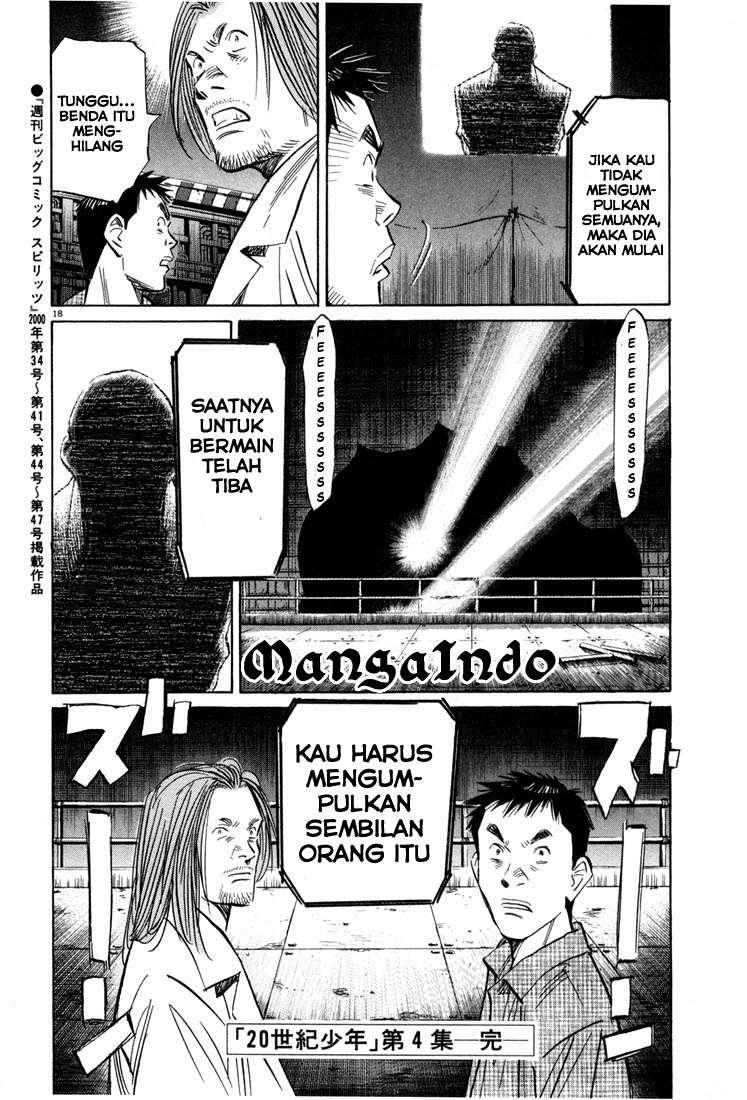 20th Century Boys chapter 43 halaman 19