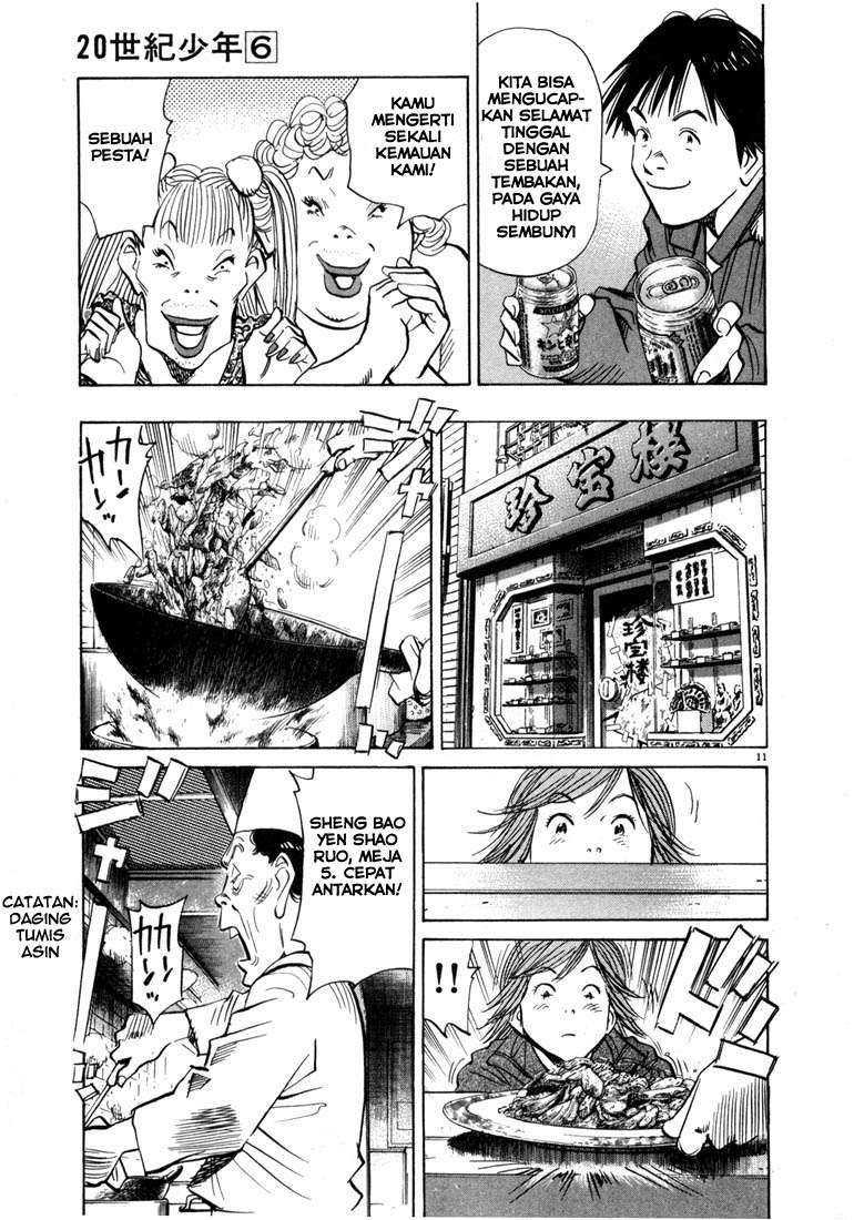 20th Century Boys Bab 62 halaman 11