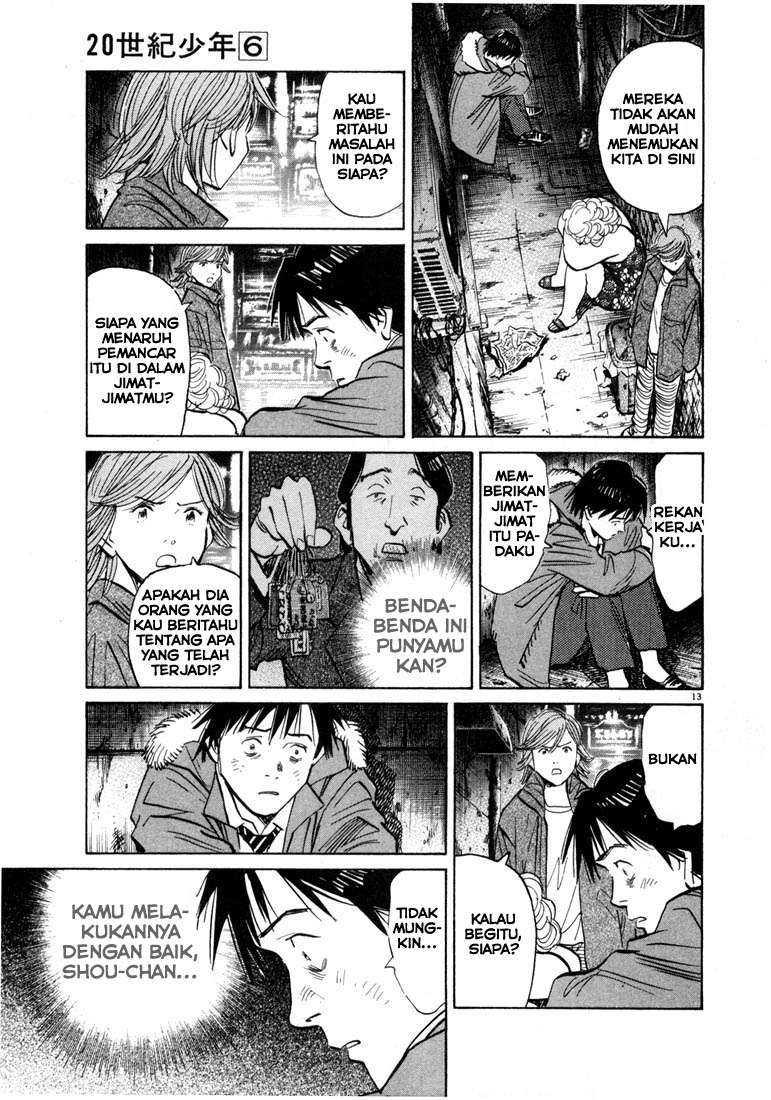 20th Century Boys Bab 63 halaman 13