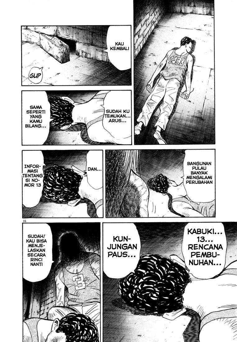 20th Century Boys chapter 65 halaman 16