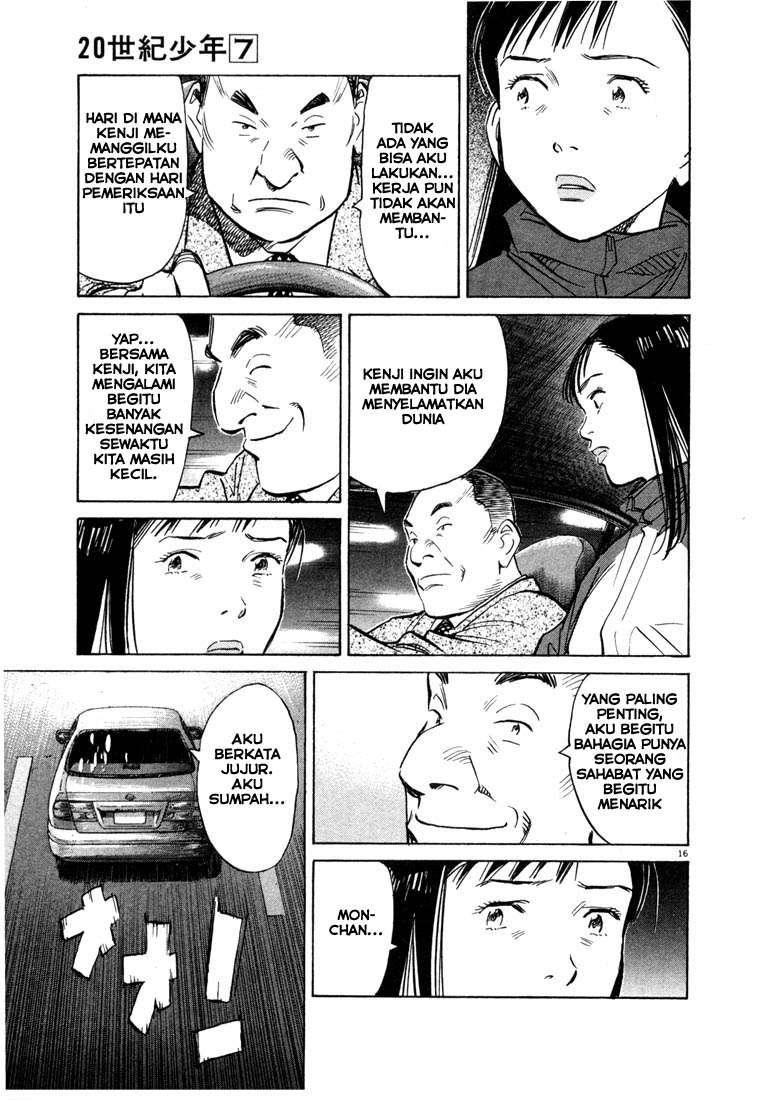 20th Century Boys Bab 72 halaman 16