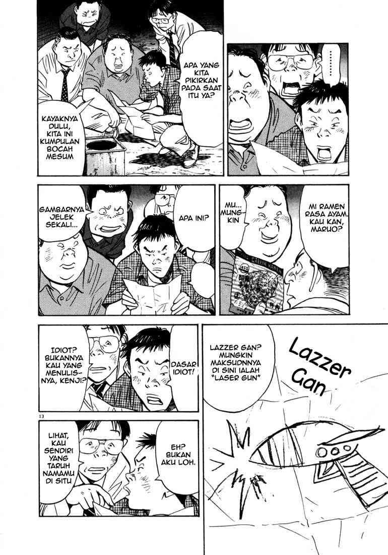 20th Century Boys chapter 9 halaman 13