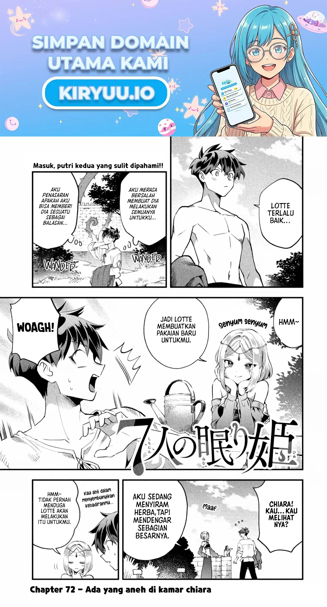 7-Nin no Nemuri Hime Bab 72 halaman 2