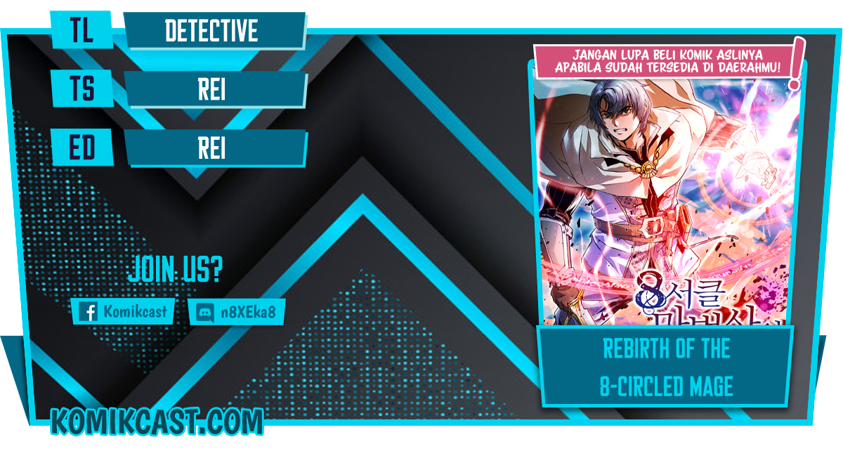 8 Circle Wizard’s Reincarnation chapter 55 halaman 1