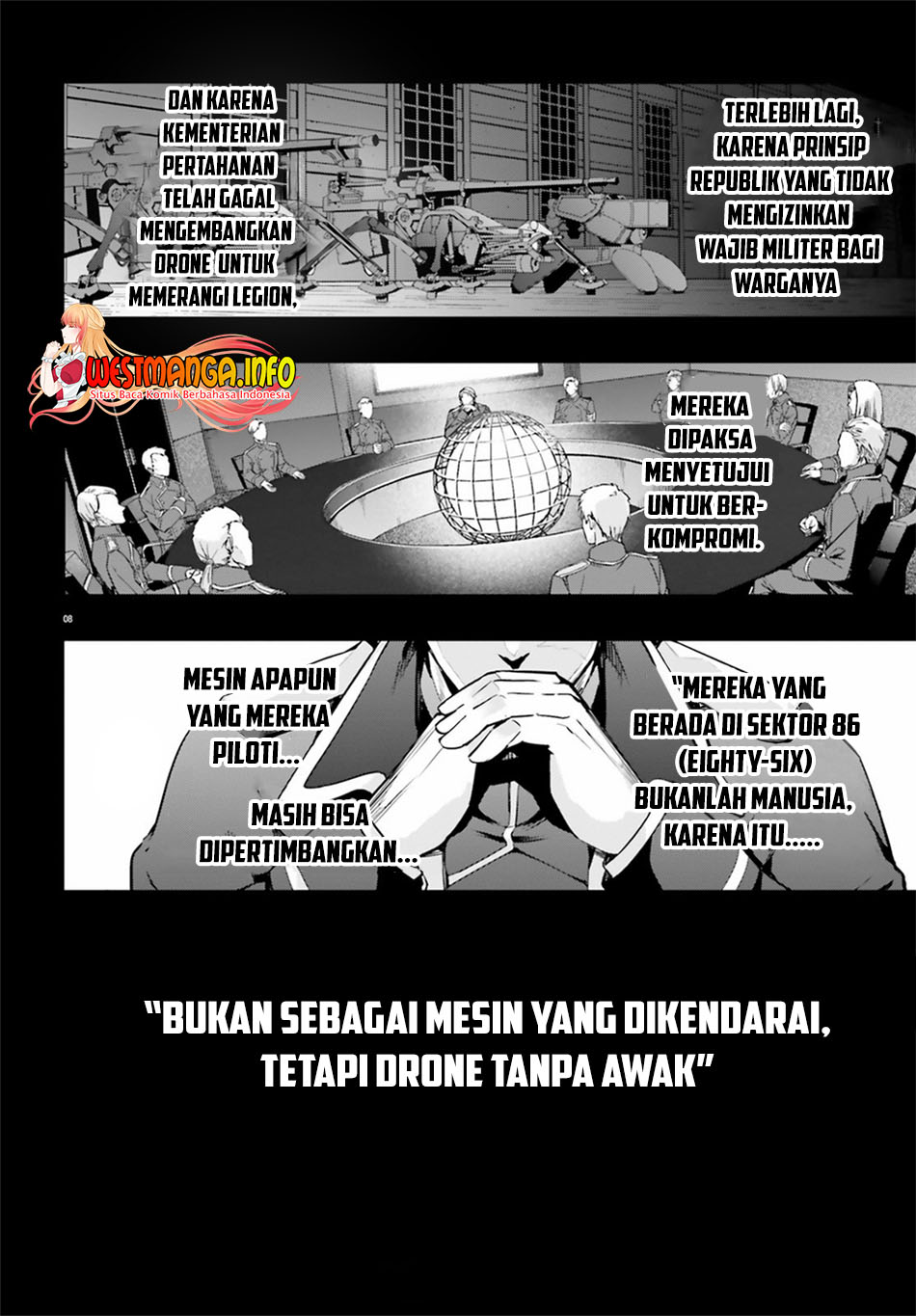 86 – Eighty Six – Fragmental Neoteny chapter 01 halaman 8
