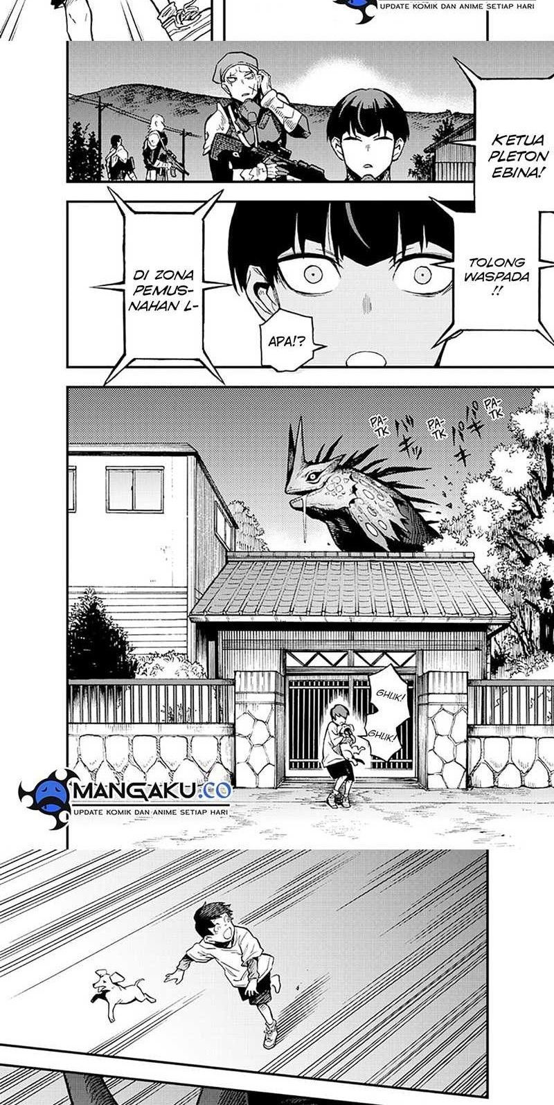 8Kaijuu B-Side Bab 03.1 halaman 6