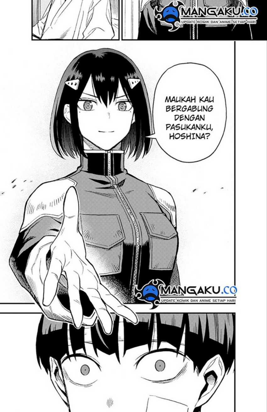 8Kaijuu B-Side Bab 04.1 halaman 17