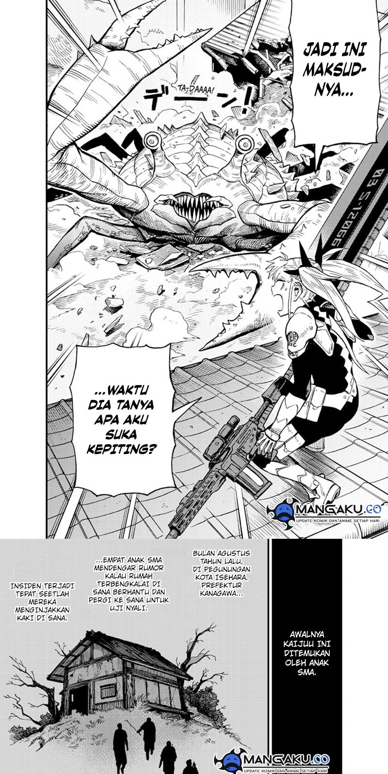 8Kaijuu B-Side Bab 06 halaman 6