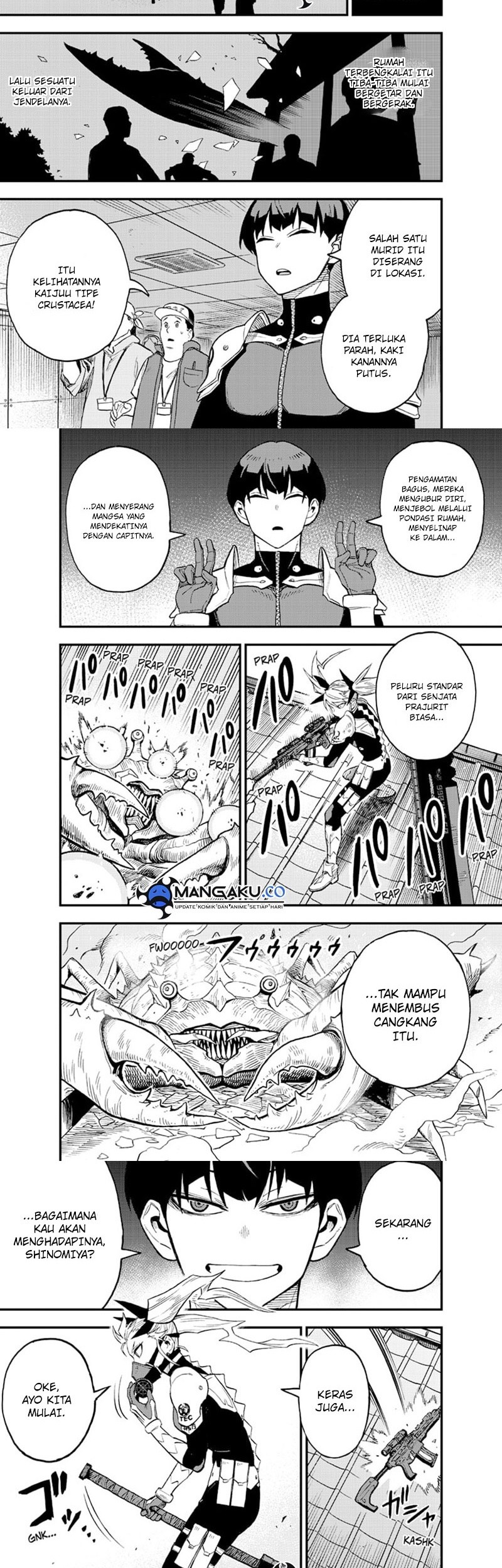8Kaijuu B-Side Bab 06 halaman 7