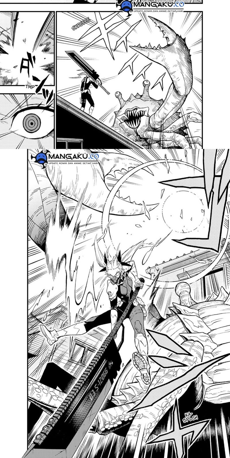 8Kaijuu B-Side Bab 06 halaman 8
