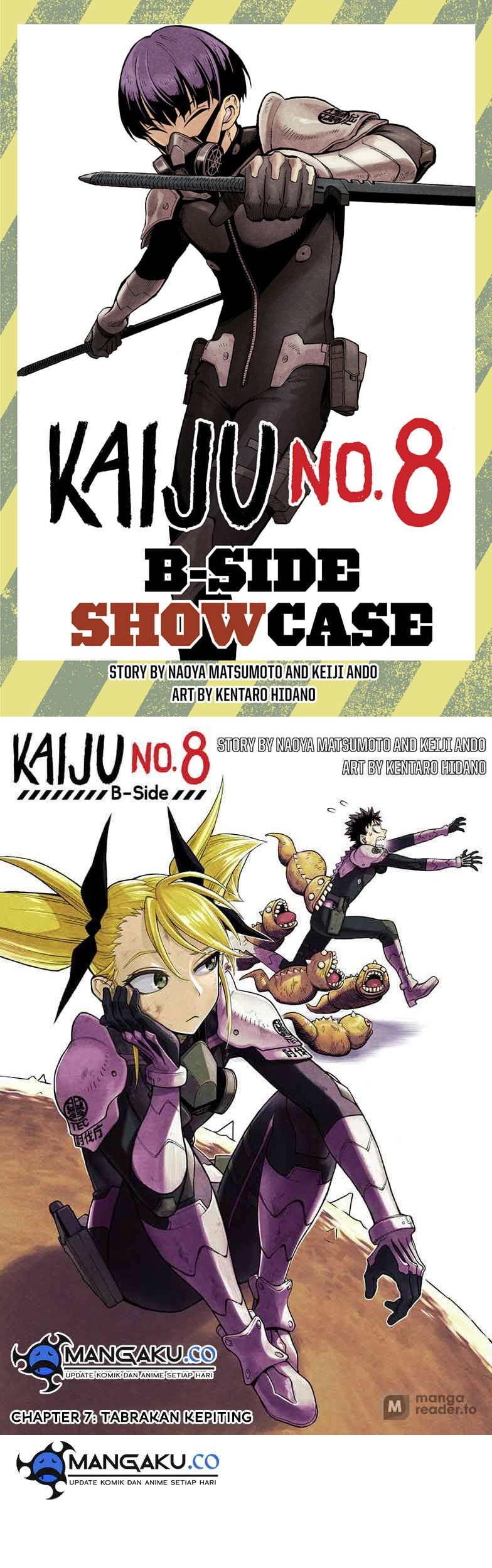 8Kaijuu B-Side Bab 07 halaman 1