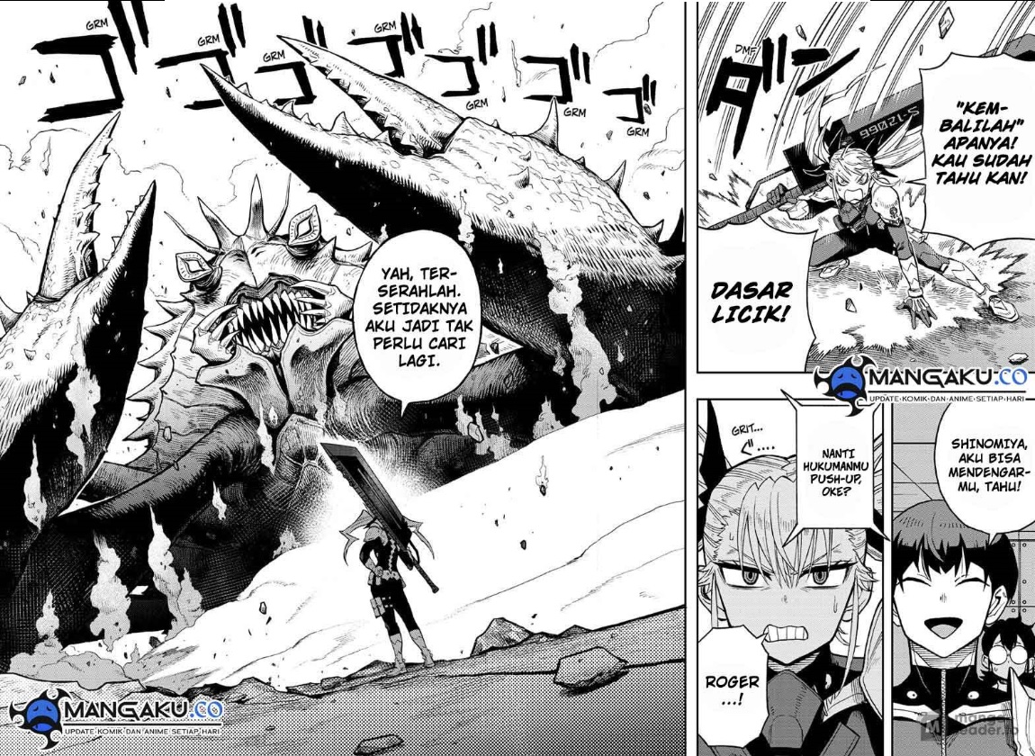 8Kaijuu B-Side Bab 07 halaman 6