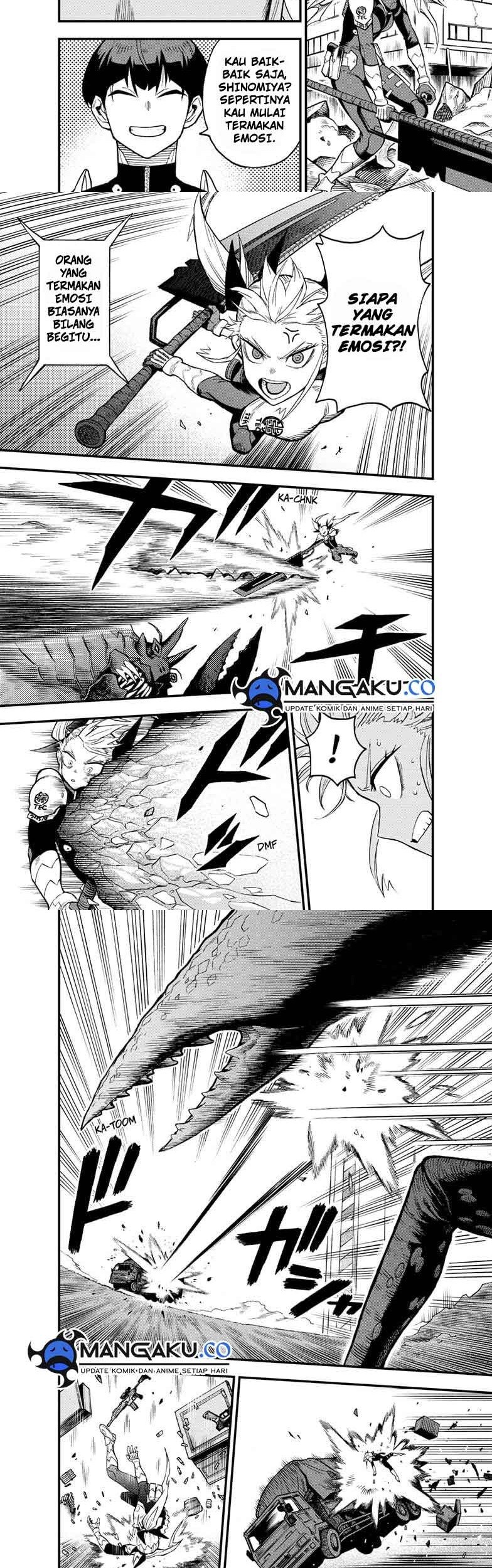 8Kaijuu B-Side Bab 07 halaman 11
