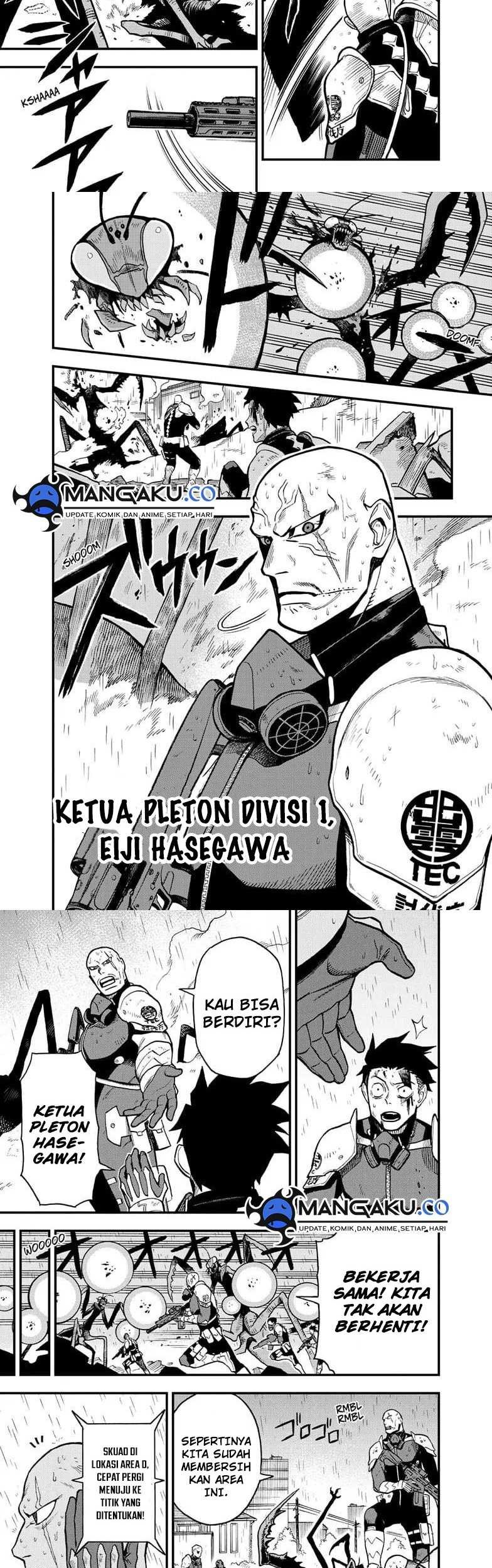 8Kaijuu B-Side Bab 09 halaman 9