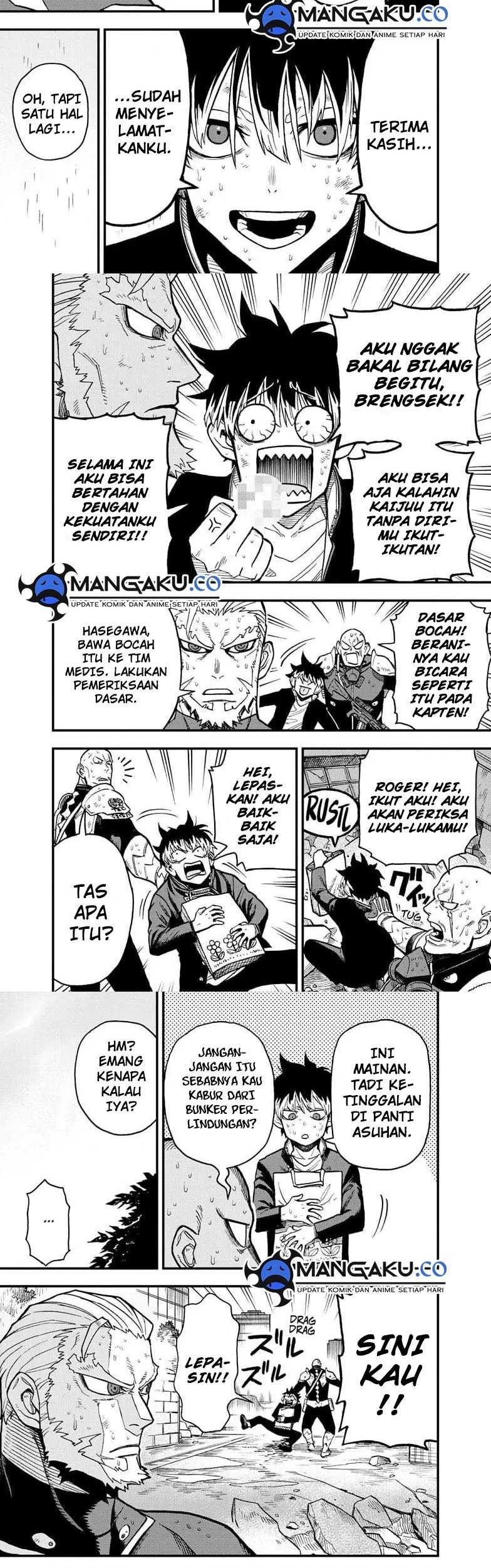 8Kaijuu B-Side Bab 09 halaman 19