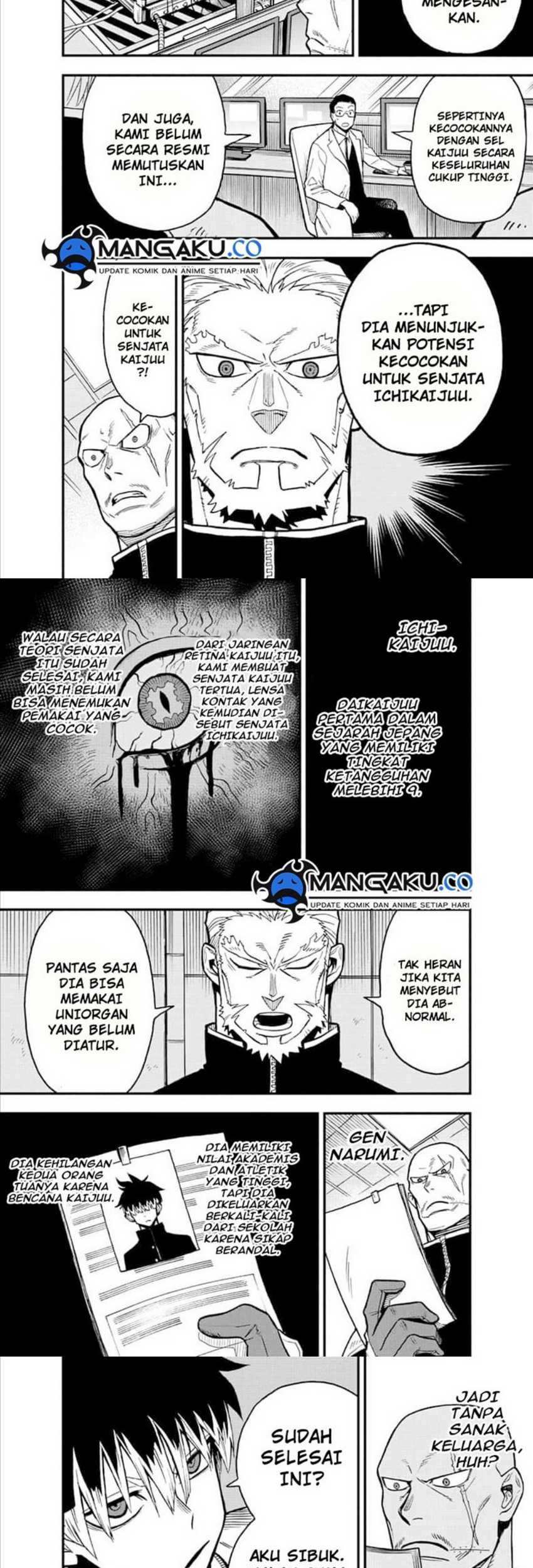 8Kaijuu B-Side Bab 10 halaman 3