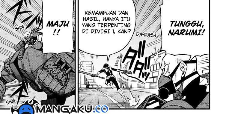8Kaijuu B-Side Bab 11 halaman 16