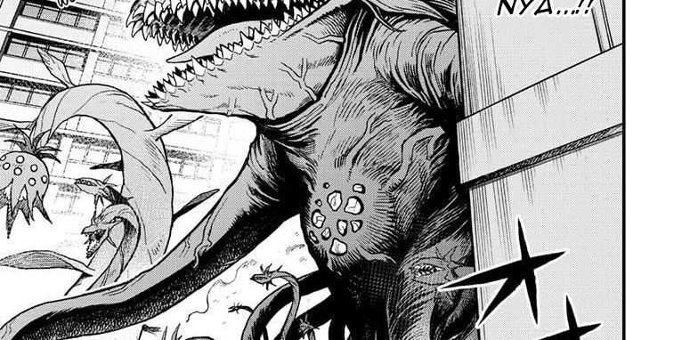 8Kaijuu B-Side Bab 11 halaman 34
