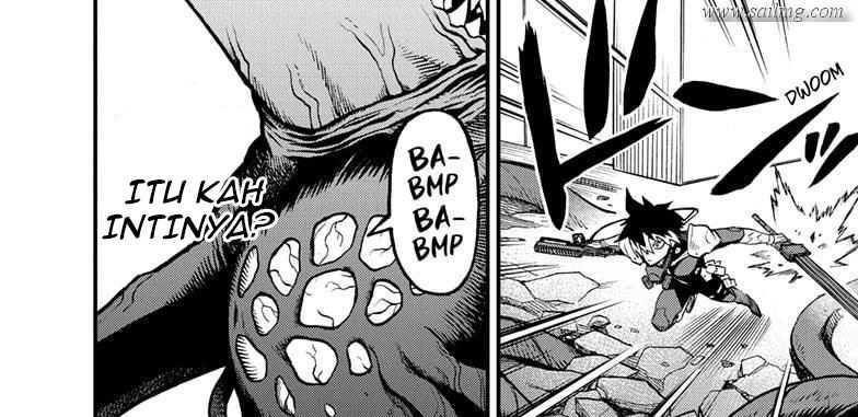 8Kaijuu B-Side Bab 11 halaman 36