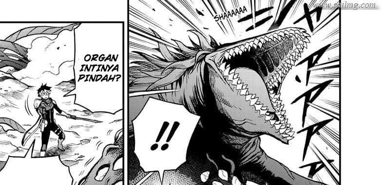 8Kaijuu B-Side Bab 11 halaman 51