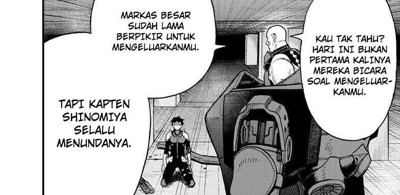 8Kaijuu B-Side Bab 11 halaman 92