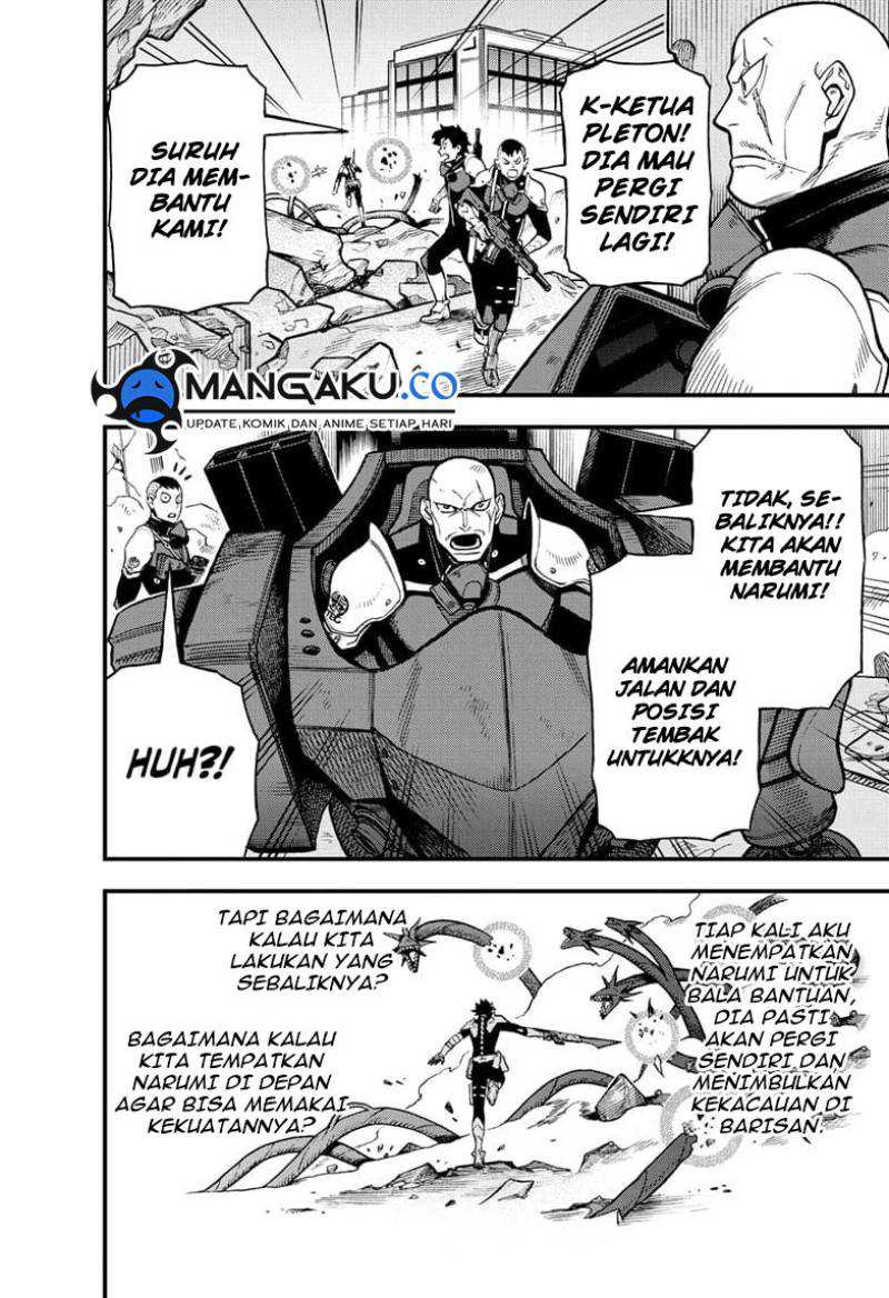 8Kaijuu B-Side Bab 12.1 halaman 5