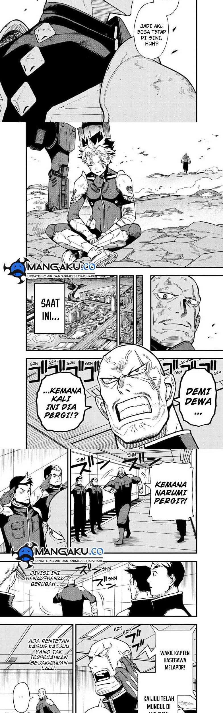 8Kaijuu B-Side Bab 12.2 halaman 2