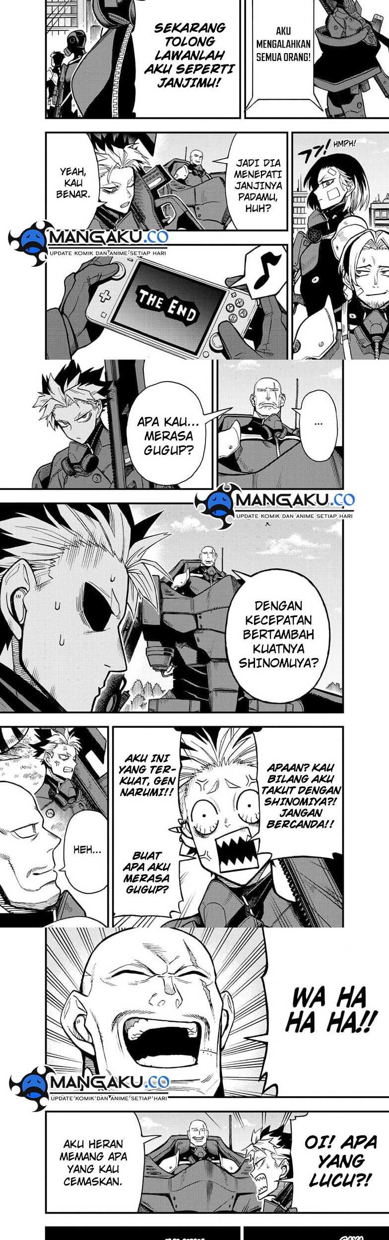 8Kaijuu B-Side Bab 12.2 halaman 8