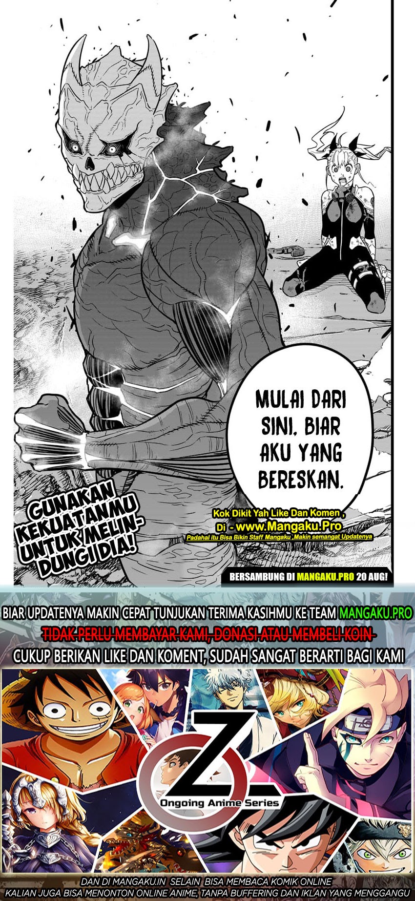 8Kaijuu Bab 07 halaman 20