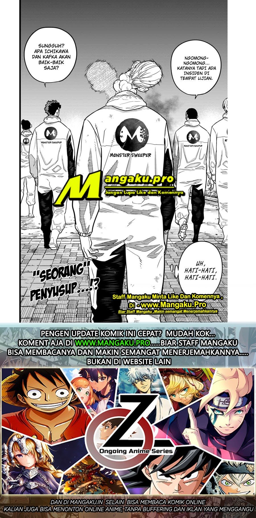 8Kaijuu Bab 09 halaman 17