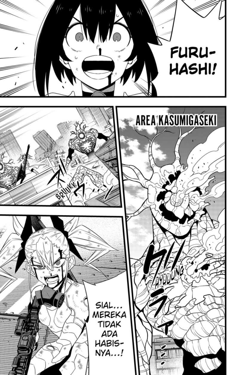8Kaijuu Bab 100 halaman 13