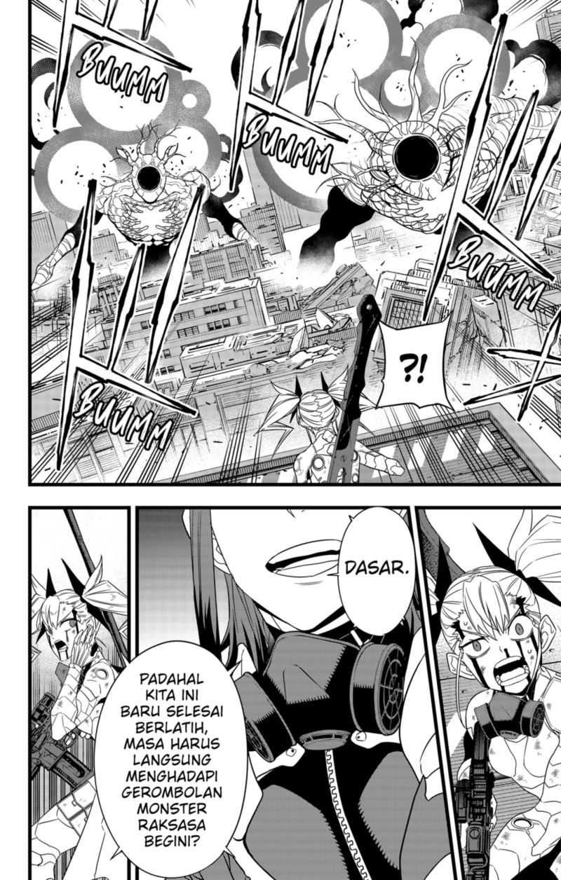 8Kaijuu Bab 100 halaman 14